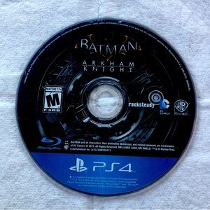 Batman: Arkham Knight/PS hits (Sony PlayStation 4, 2015) PS4 2 Dics Only
